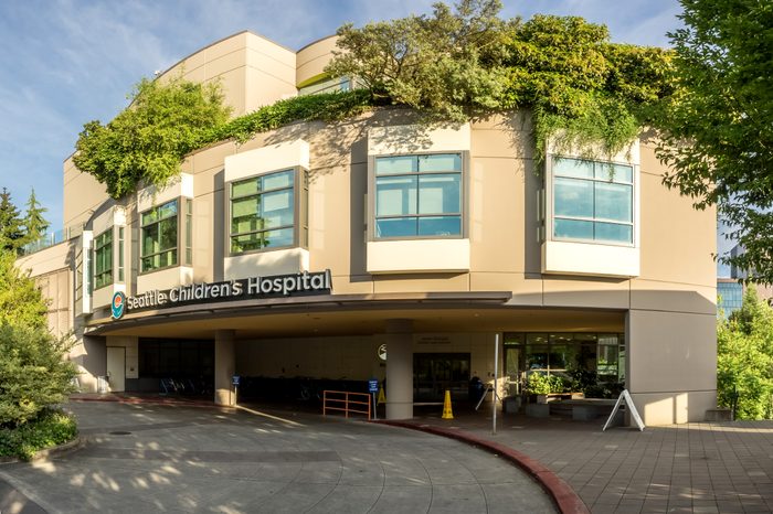 Seattle children's hospital entrance
