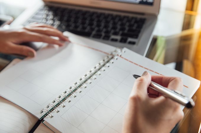 creating and planning a schedule