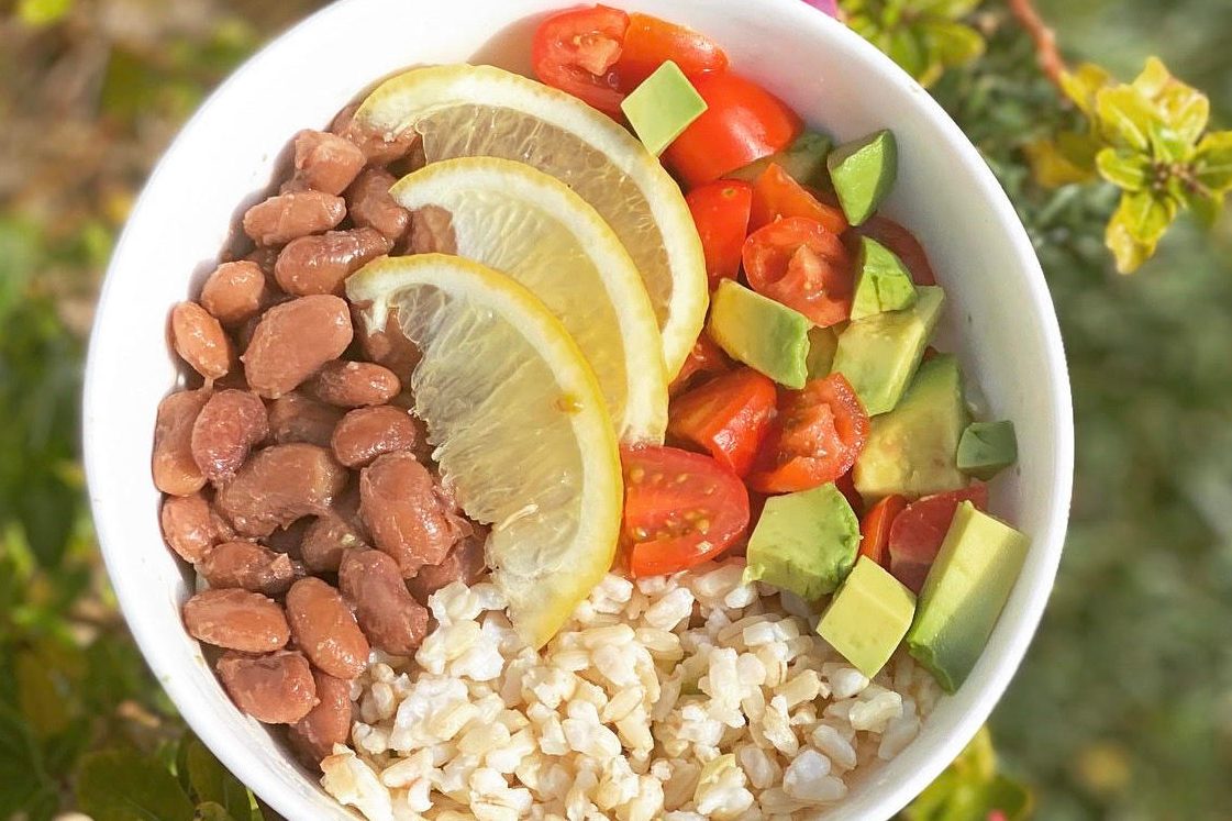 lemon pinto bowl