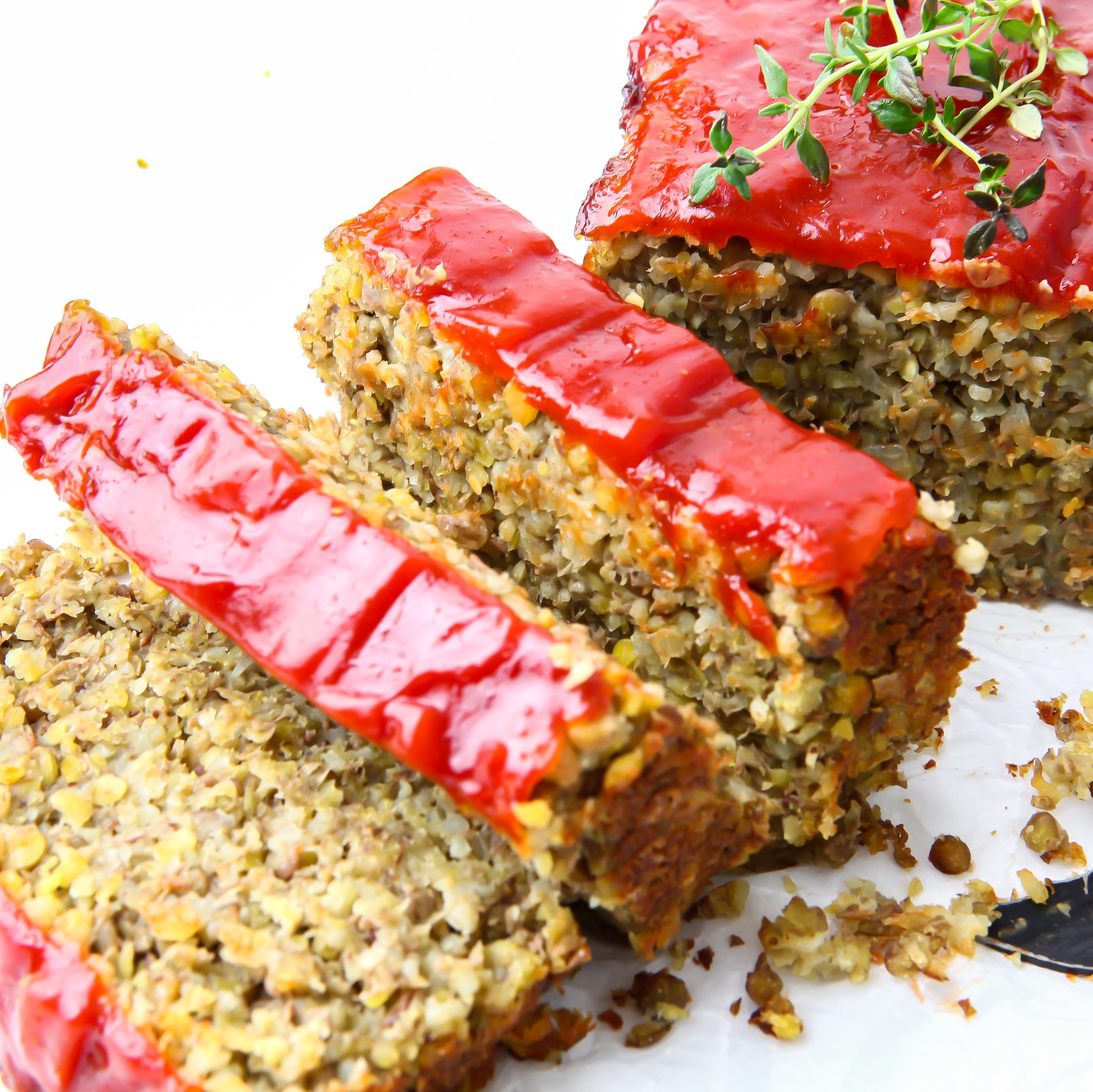 vegan lentil loaf