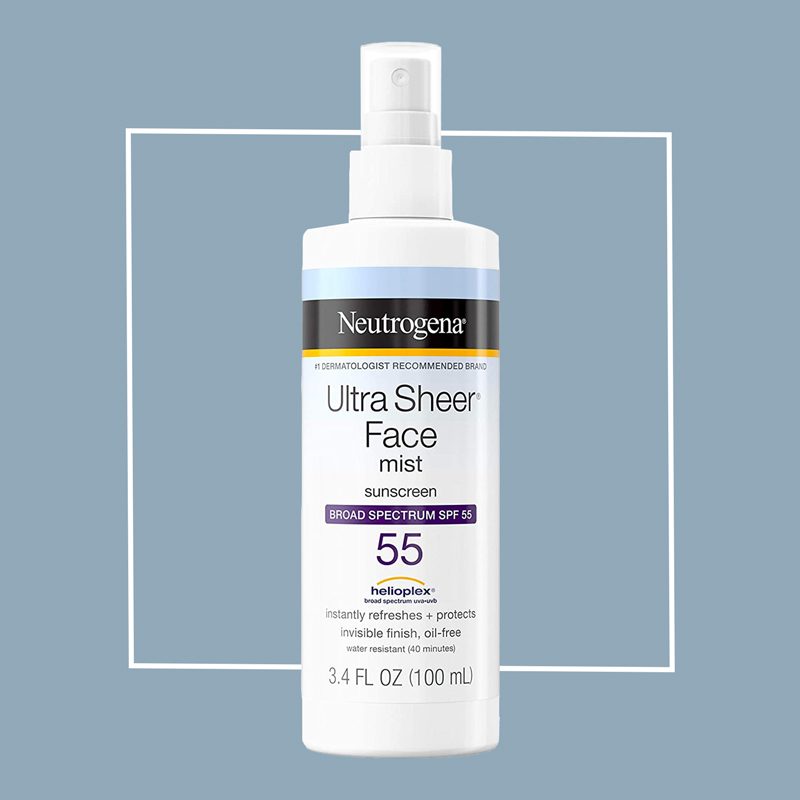 neutrogena ultra sheer face mist sunscreen
