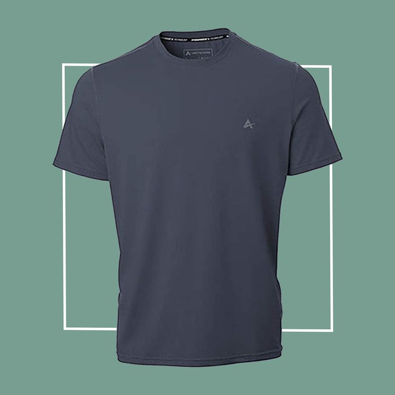 Arctic Cool Men's Crew Neck Instant Cooling Short Sleeve Workout Shirt