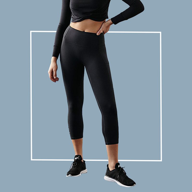Free People High Rise 3/4 Pocket You're a Peach Leggings