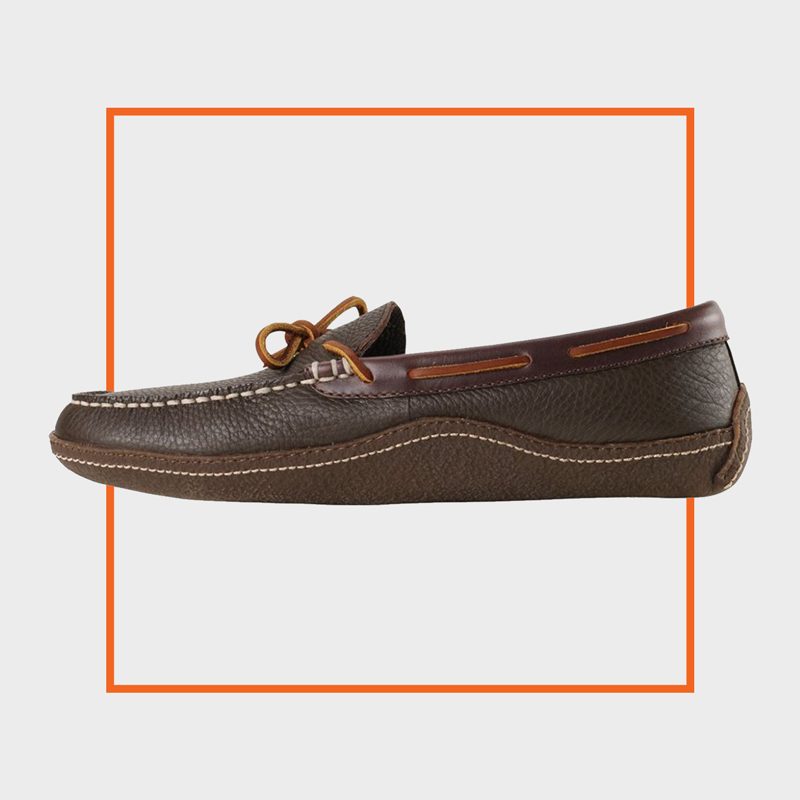L.L. Bean Men's Hand-Sewn Slippers, Flannel-Lined