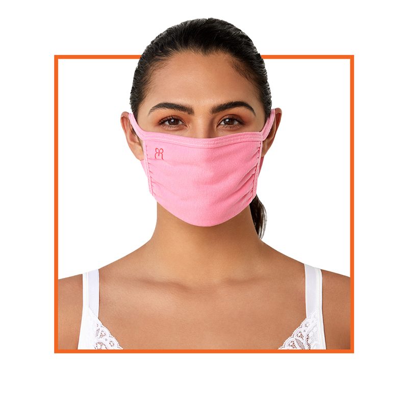 Ruby Ribbon Face Covering