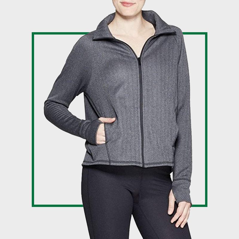 Champion C9 Women's Training Herringbone Fleece Full Zip Track Jacket 