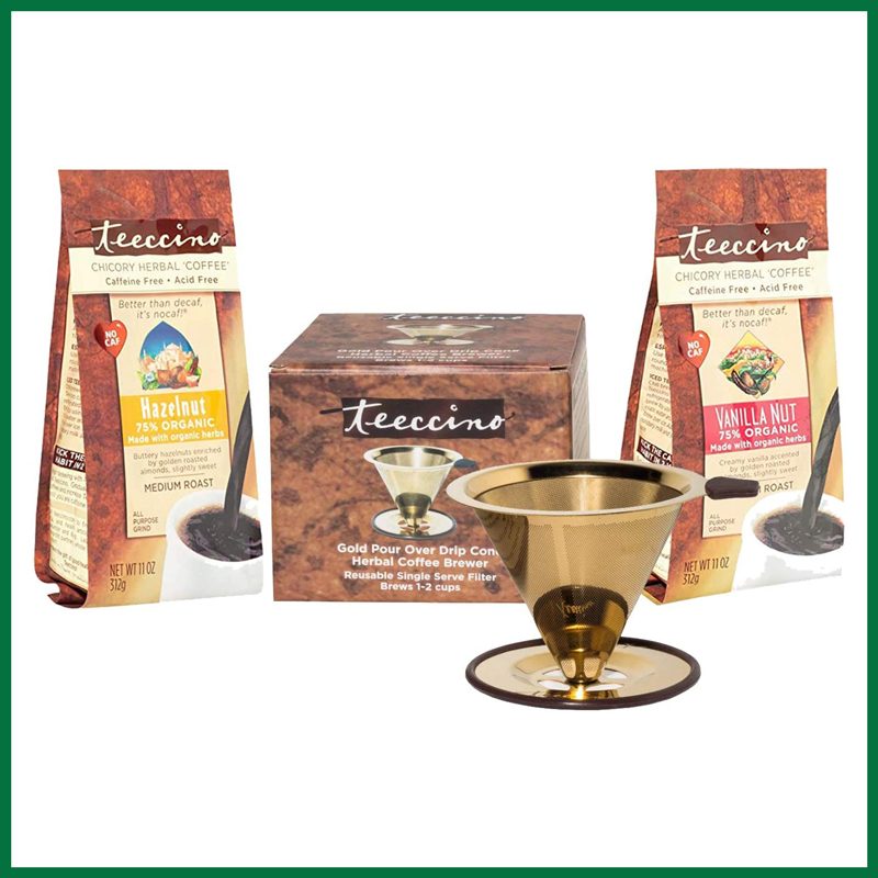 Teecino Pour Over Coffee Maker Gift Set