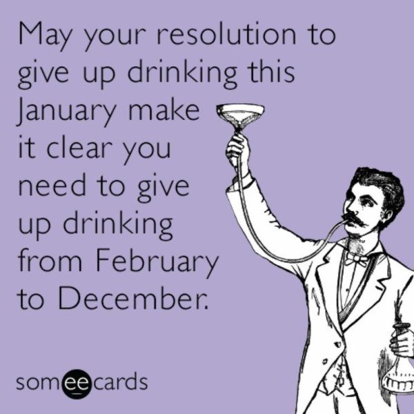 dry january meme