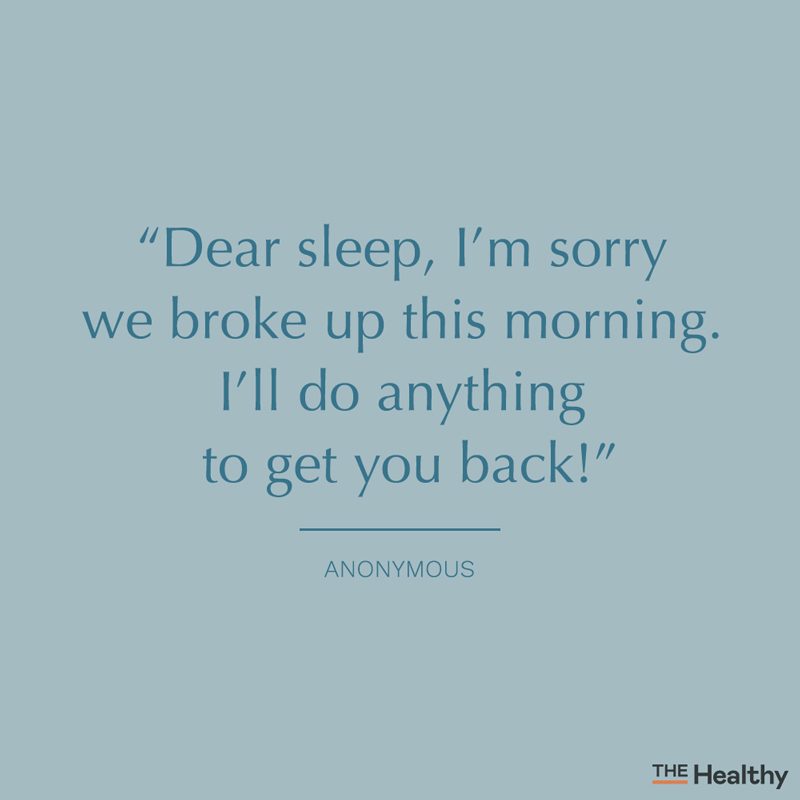 sleep quote card