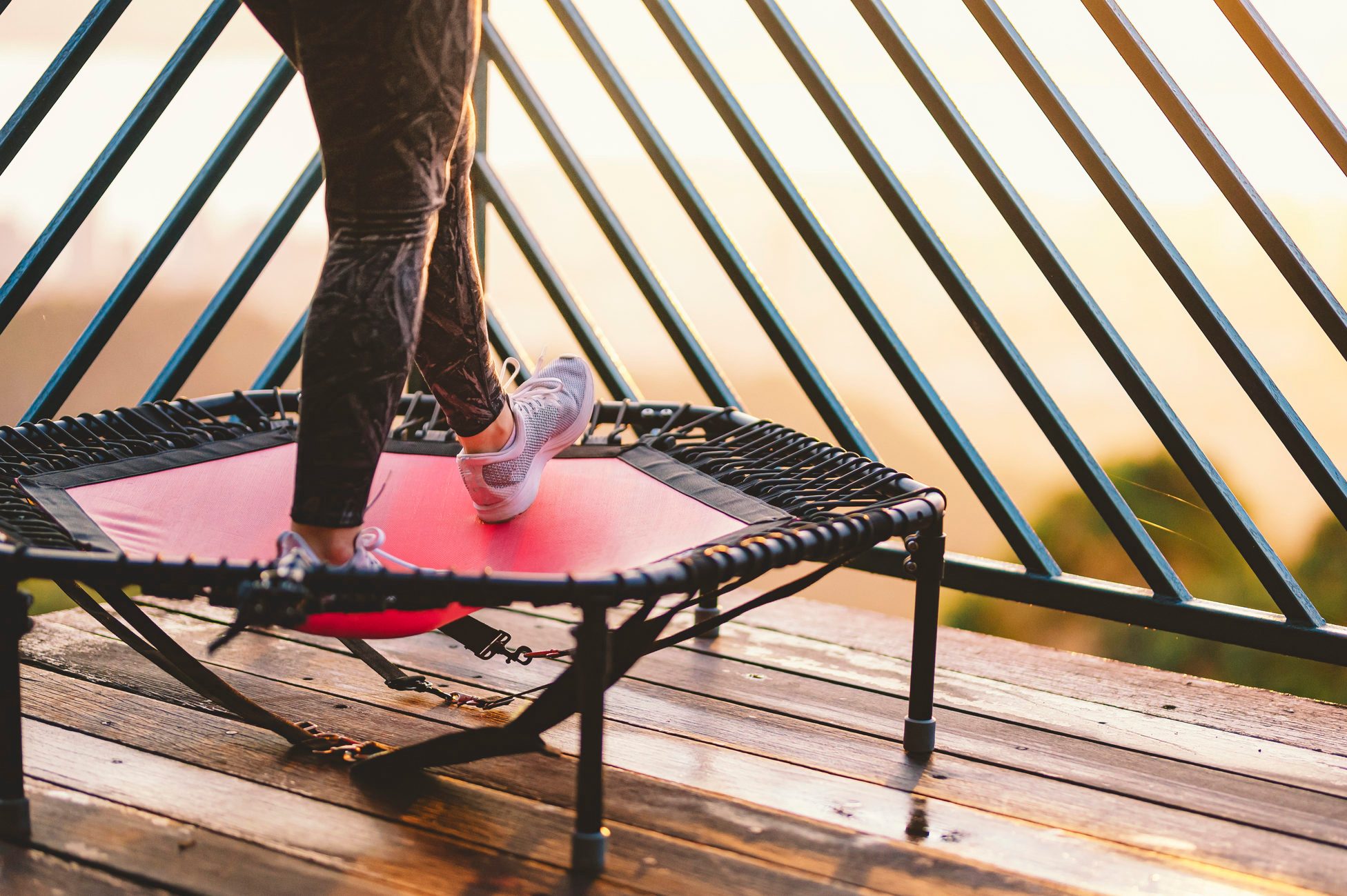 I Tried a Rebounder Trampoline for At-Home Workouts, Here’s What It’s Like