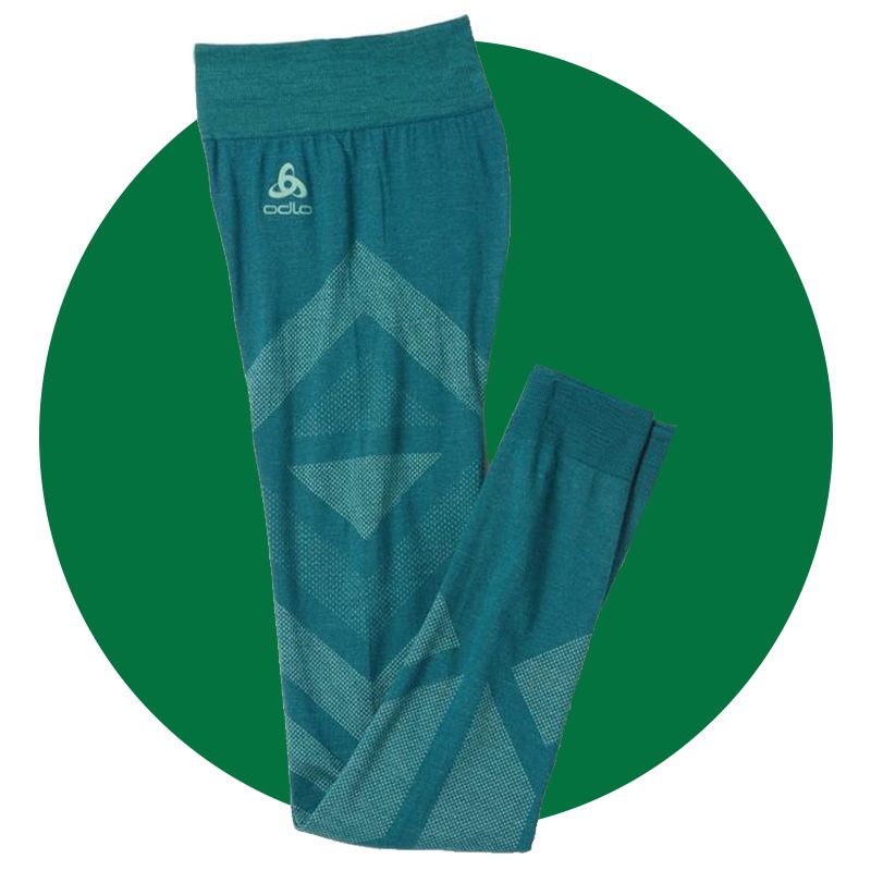 Odlo Natural + Kinship Warm Base Layer Bottoms