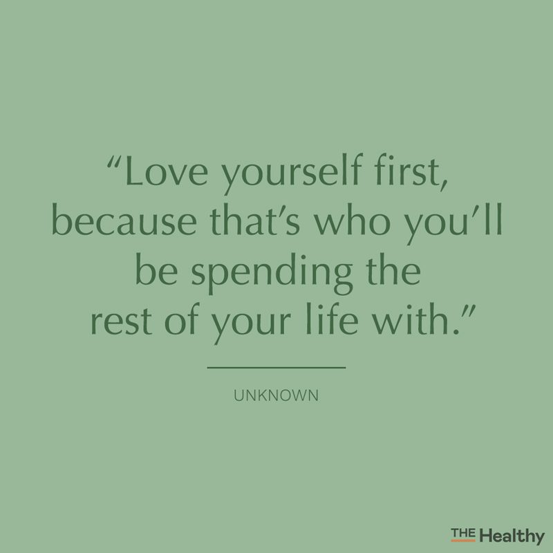 self love quote card