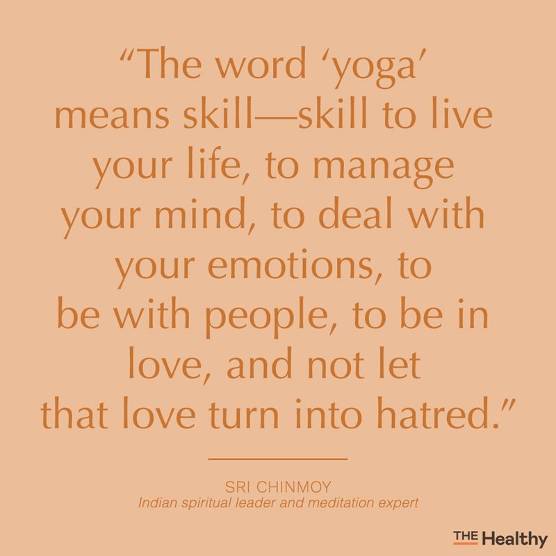 yoga quote card