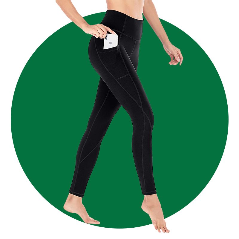 Heathyoga High Waisted Leggings With Pockets