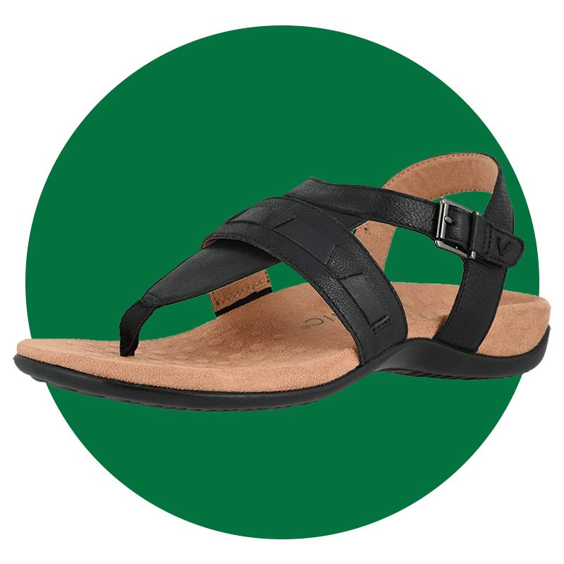 Vionic Womens Lupe Flat Sandal