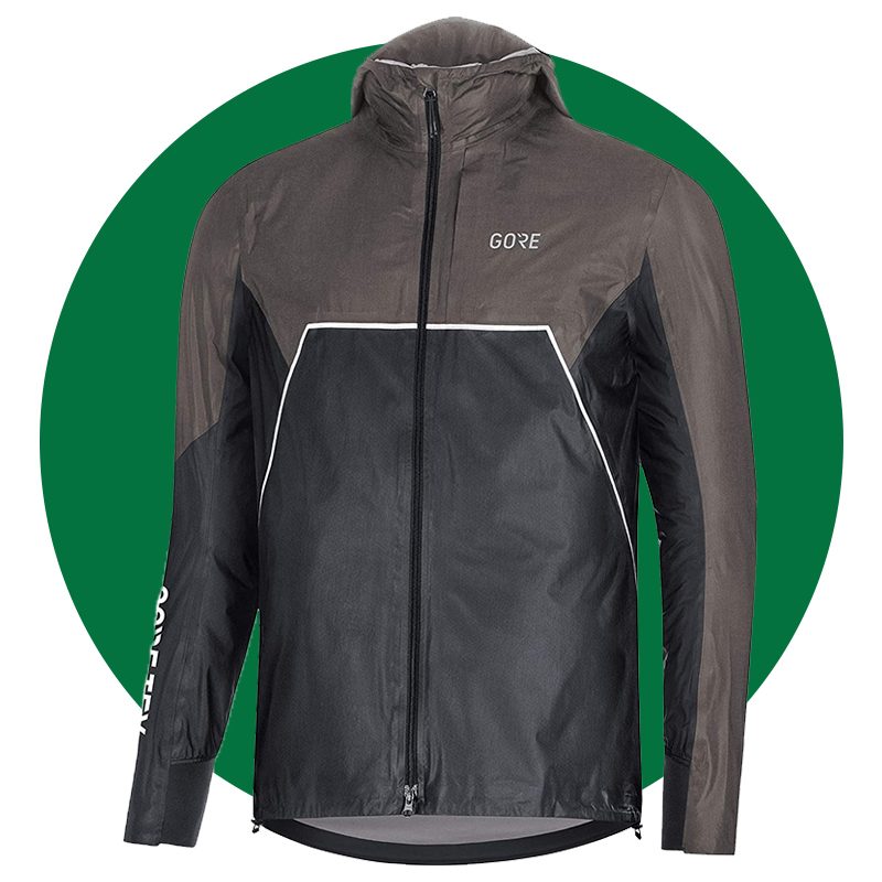 Gore R7 Tex Shakedry Trail Hooded Running Jacket