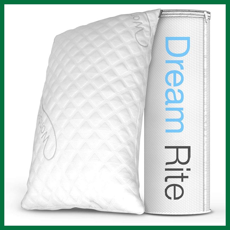 Dream Rite Shredded Hypoallergenic Memory Foam Pillow