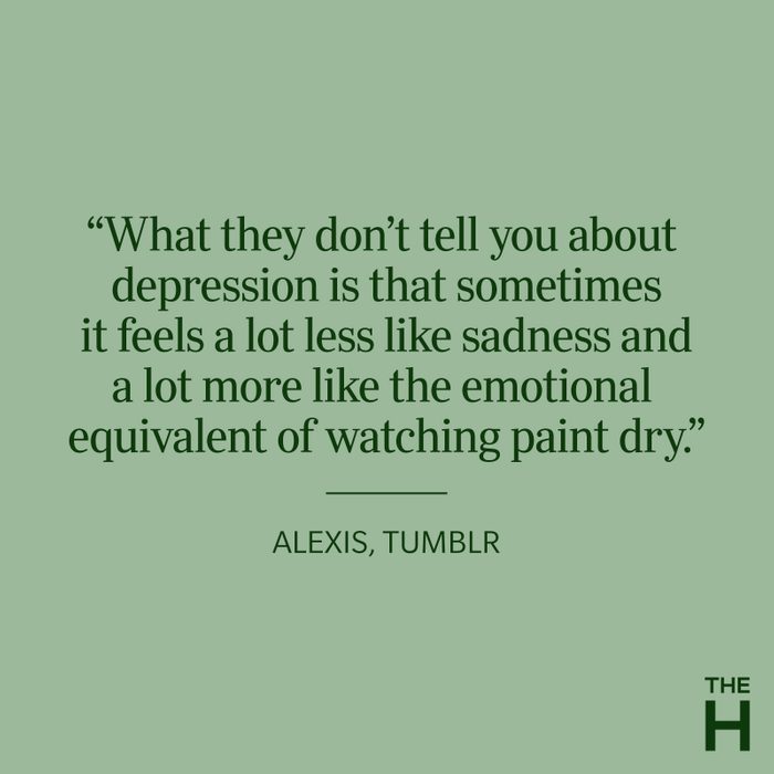 Alexis Depression Quote
