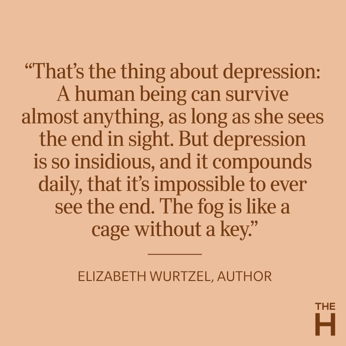 Elizabeth Wurtzel Depression Quote 2