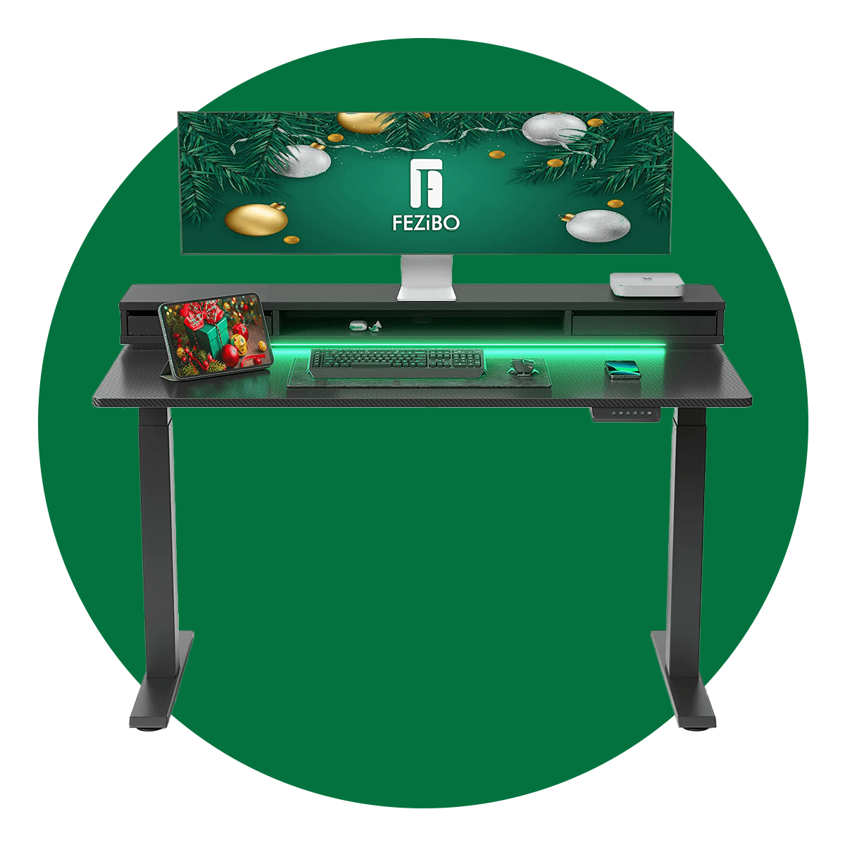 Fezibo Electric Standing Desk Ecomm Via Amazon.com