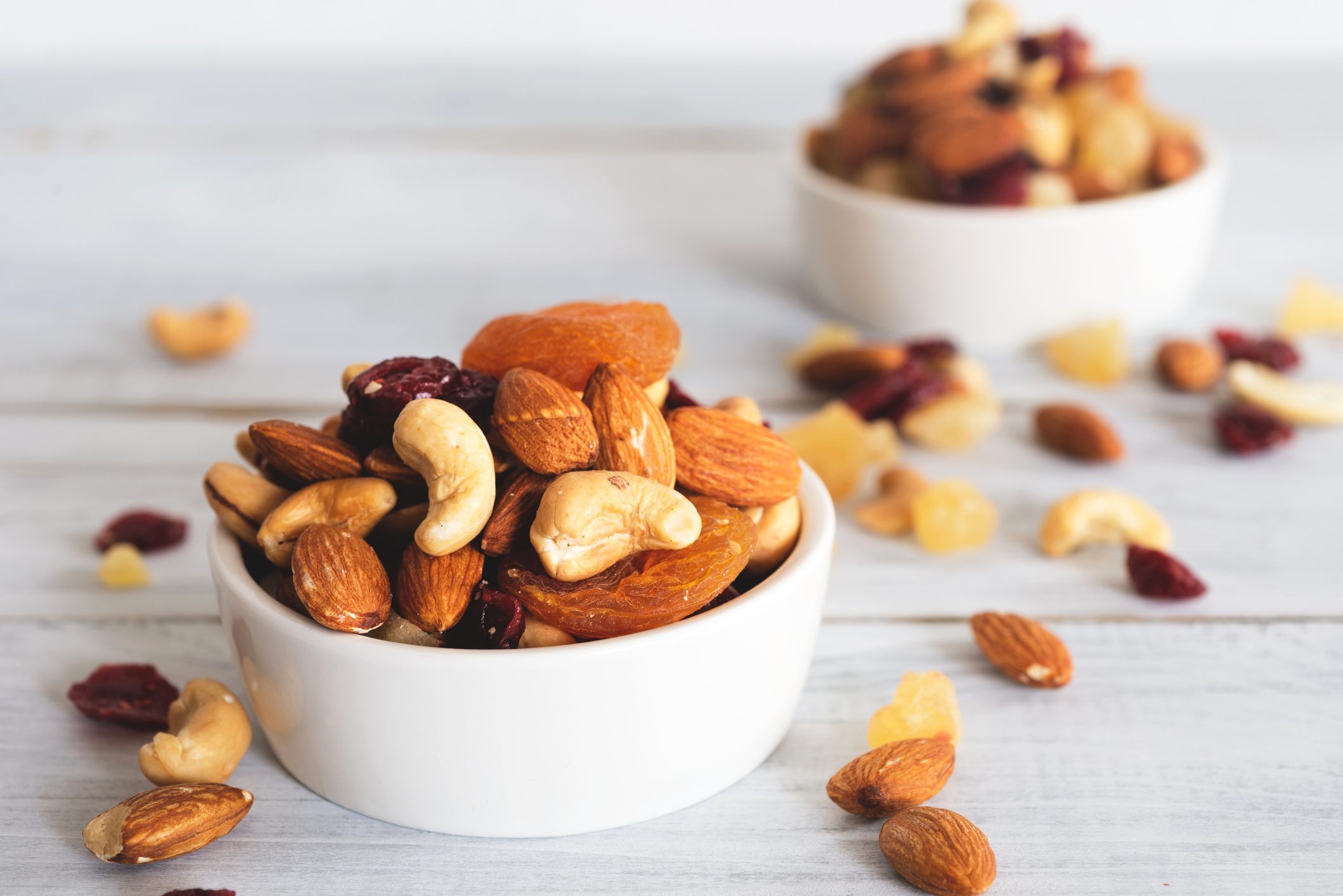 mixed nuts and dried fruit