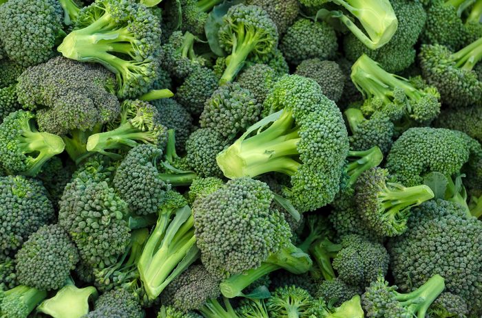 Broccoli in a pile