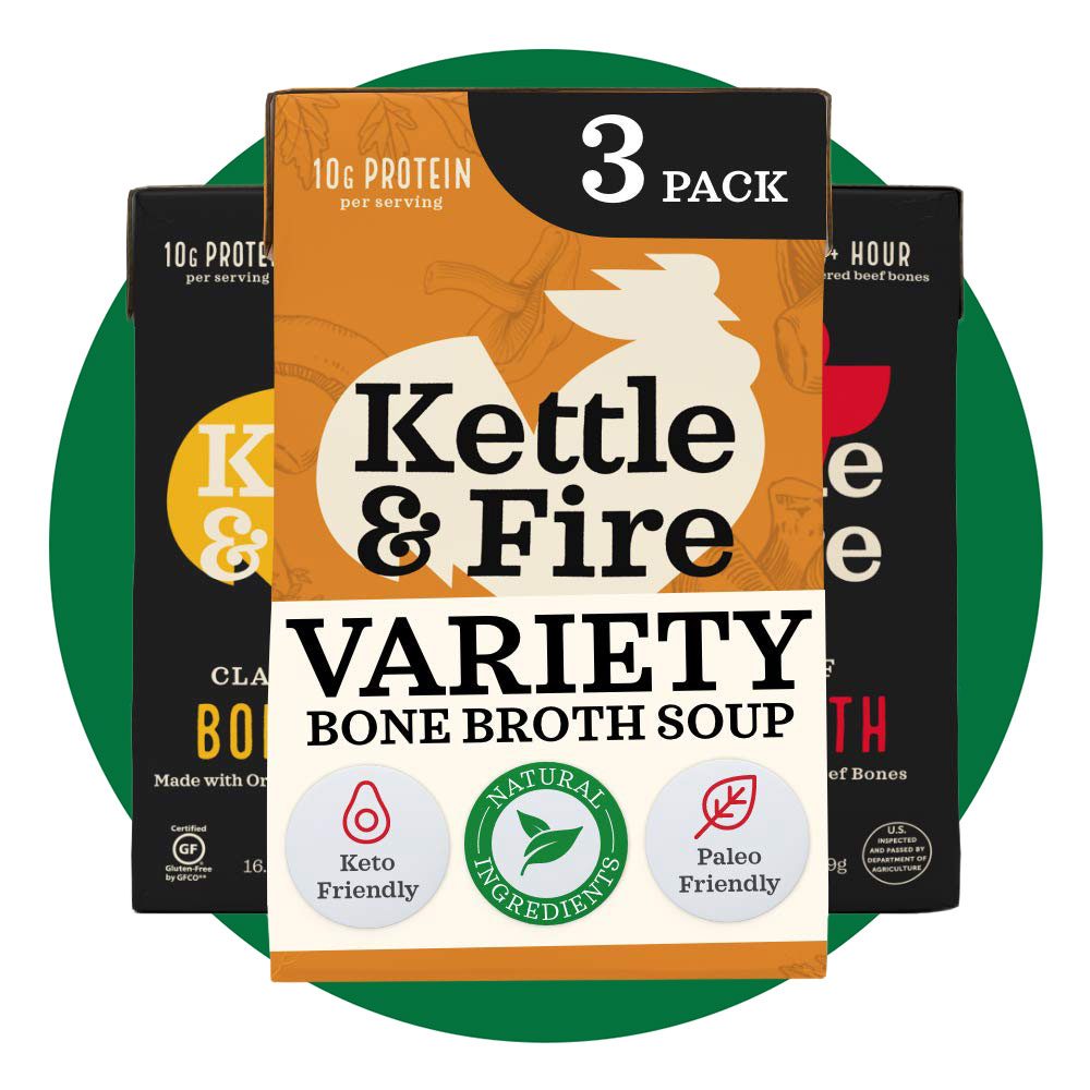 Kettle And Fire Variety Bone Broth Soup