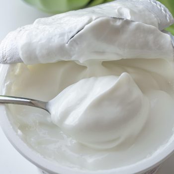 Spoonful of greek yogurt