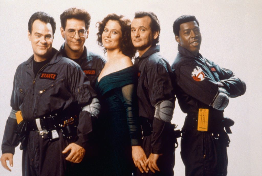 On the set of Ghost Busters