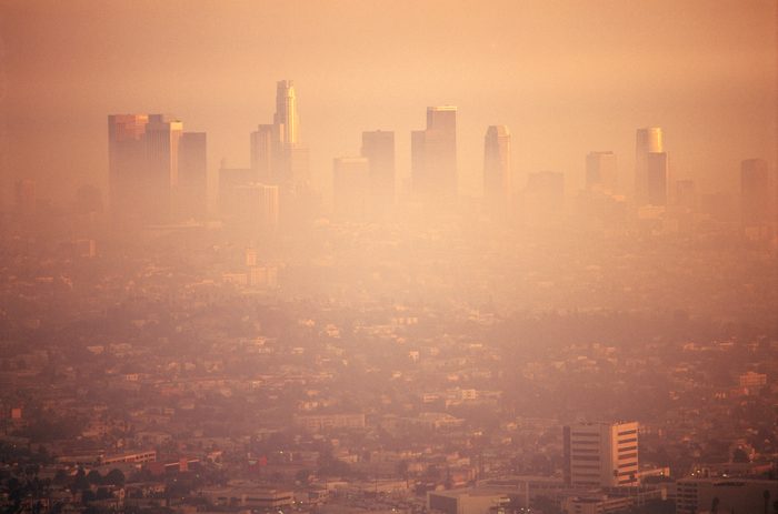 Smog over Los Angeles