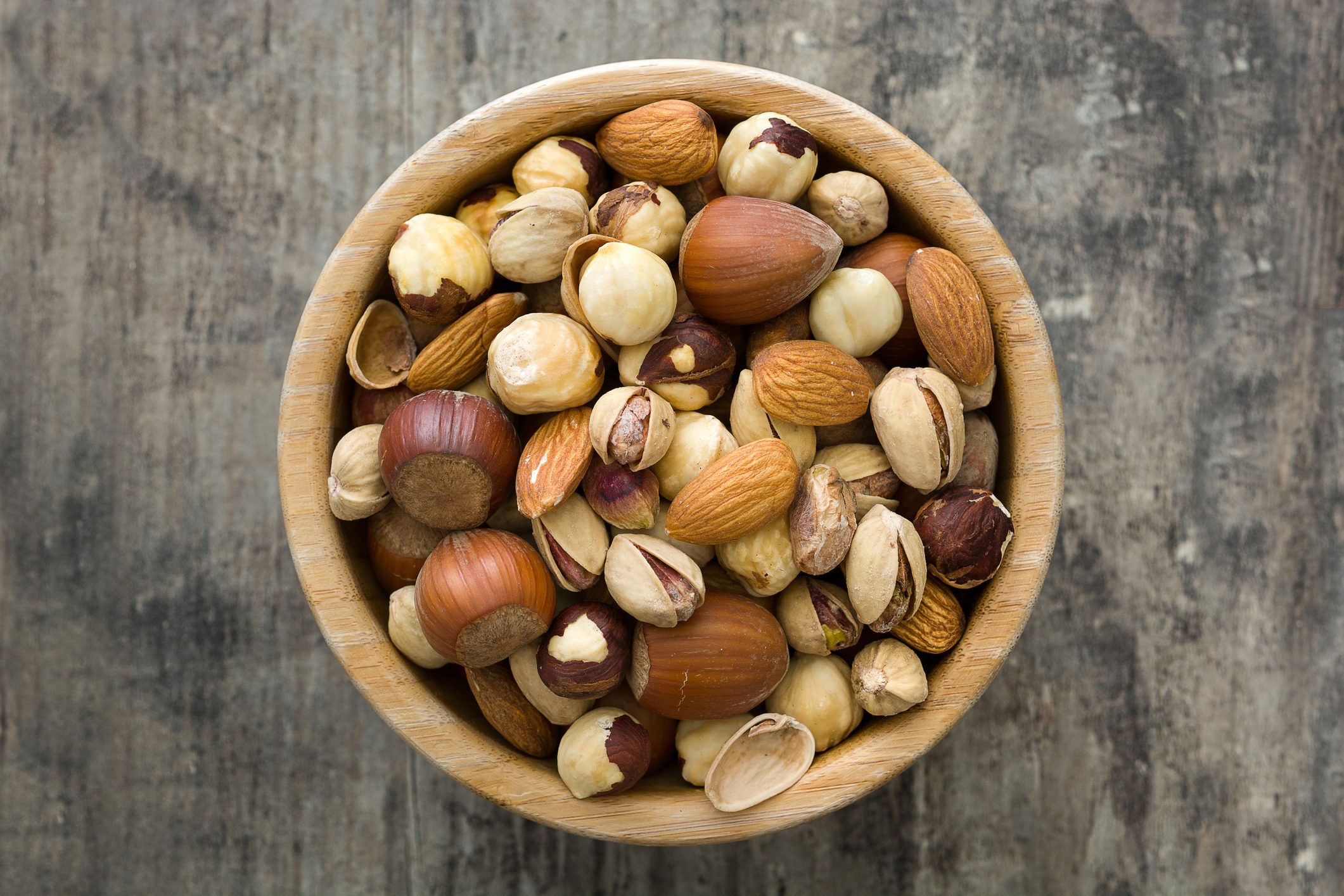 Assorted mixed nuts