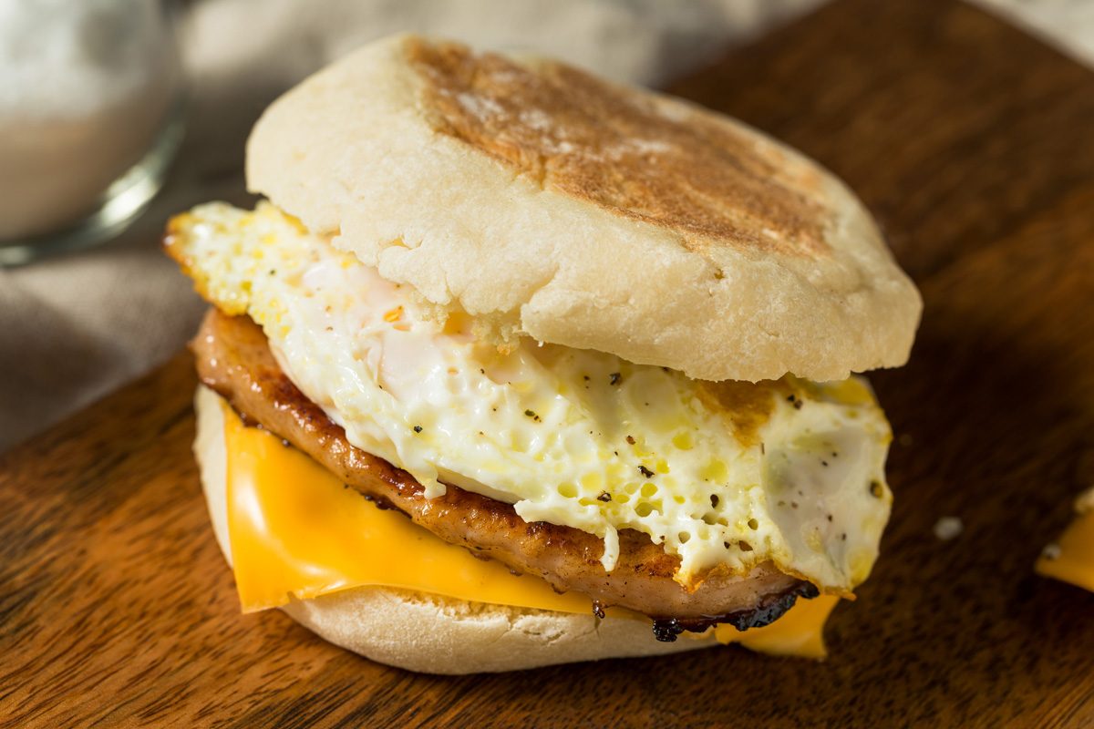 egg white sandwich