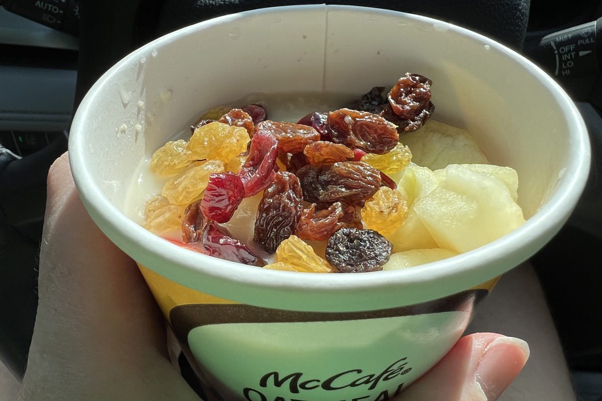 McDonald's oatmeal