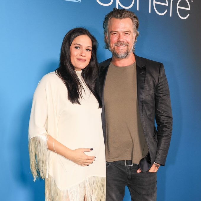 Audra Mari and Josh Duhamel at The